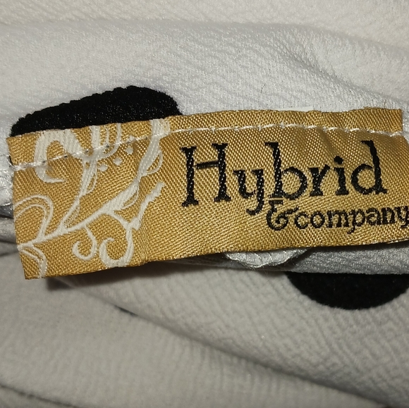 Hybrid Black & White Polka Dot pencil skirt - Picture 2 of 4